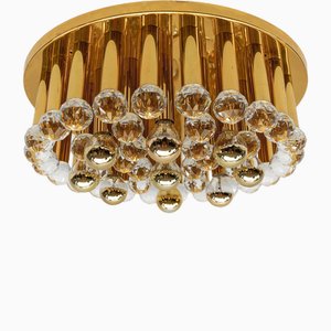 Lampade da soffitto Hollywood Regency di Ernst Palme, anni '60