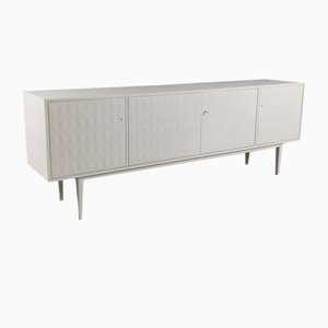 Large Space Age White Sideboard, 1960s