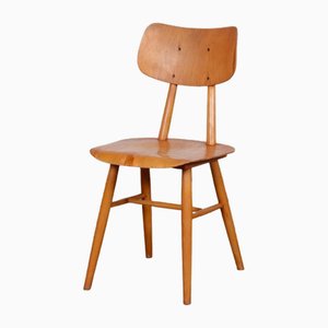 Wooden Chair by Ton, 1960s