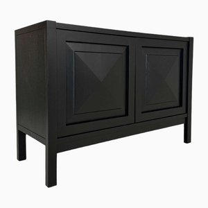 Mid-Century Black Cabinet by Defour, 1970s
