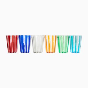 Long Island Cocktail Drinking Glass by Mariana Iskra for Ribes the Art of Glass, Set of 6