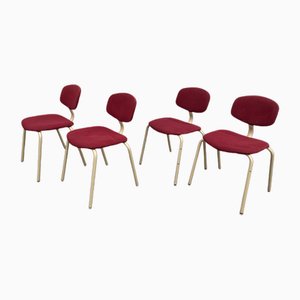 Side Chairs by Pierre Paulin for Strafor, 1980s, Set of 4