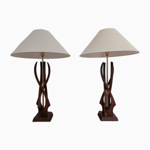 Lampes de Bureau, États-Unis, 1960s, Set de 2