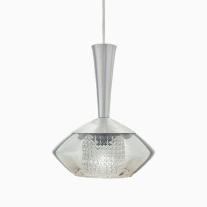 Mid-Century Scandinavian Glass Ceiling Light by Carl Fagerlund for Orrefors, 1960s