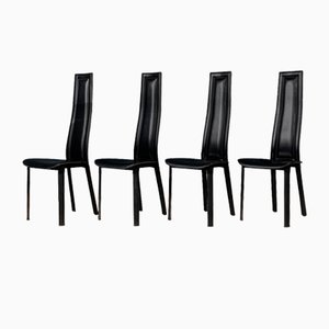 Italian Alice Dining Chairs by Giorgio Cattelan for Emmepi, 1984, Set of 4