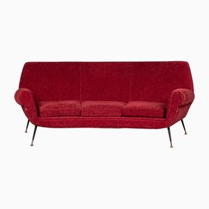 Italian Curved Sofa by Gigi Radice for Minotti, 1960s