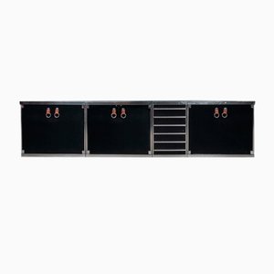 French 4-Piece Sideboard by Guido Faleschini for Hermes, 1970s, Set of 4
