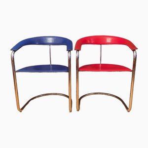 Canasta Stühle von Arrben, Italien, 1970er-1980er, 2er Set