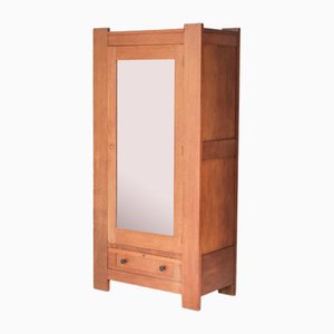 Art Deco Modernist Armoire or Wardrobe in Oak by Hendrik Wouda for Pander, 1924