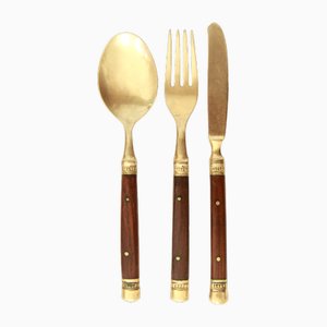 Mid-Century Cutlery / Flatware, Italy, 1950s, Set of 12