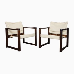 Diana Safari Chairs by Karin Mobring for Ikea, 1970s, Set of 2