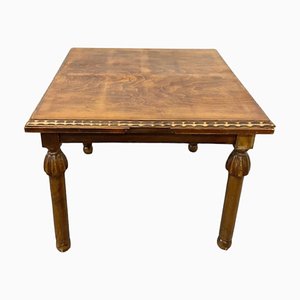 Antiue Spanish Extendable Dining Table in Chestnut