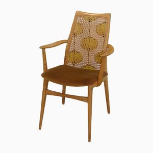 Vintage Armchair in Cane, 1960s