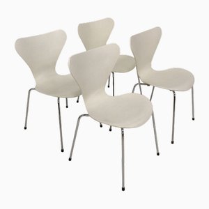 Sedie modello 7 di Arne Jacobsen, Scandinavia, 1950, set di 4