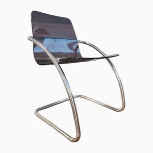 Chaise en Acier Tubulaire par Yves Christian pour Airborne