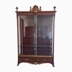 Antique Spanish Cabinet in Mahogany, 19th Century