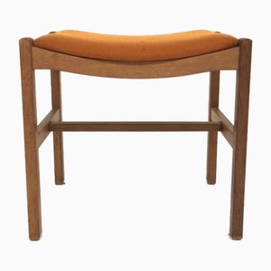 Scandinavian Oak Stool, 1960