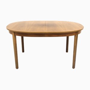 Scandinavian Walnut Dining Table, 1960