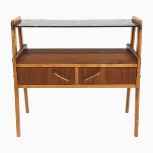 Skandinavische Kommode aus Teak, 1950