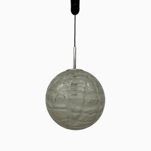 Mid-Century Glass Pendant Lamp fom Doria Leuchten, 1970s