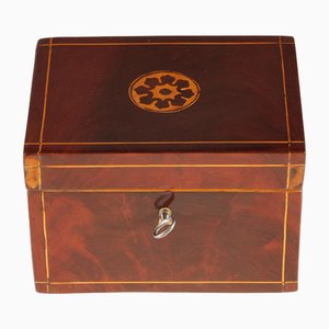 Antique Mahogany Box, 1850s