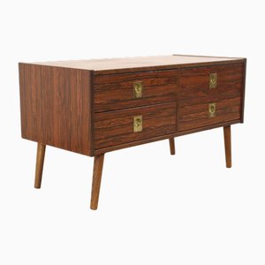 Enfilade Mid-Century en Placage de Bois