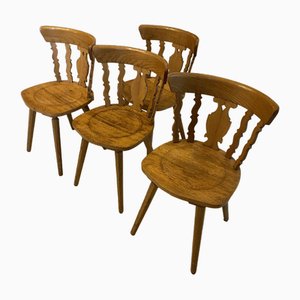 Chaises de Salle à Manger Vintage, Set de 4