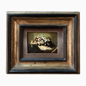 After Rembrandt, Figurative Scenes, 1890s, Oil Paintings, Framed, Set of 2