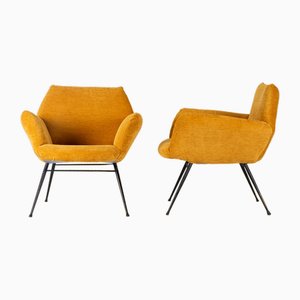 Set of Italian Armchairs, 1970s