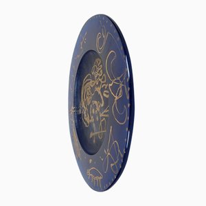 La Triomphale Plate by by Salvador Dali for Dali and Daum