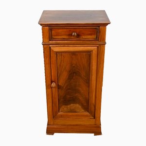 Small Walnut Bedside Table