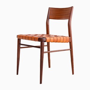 Model 351 Dining Chairs in Teak by Georg Leowald, 1954, Set of 5