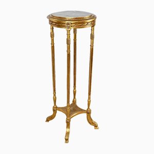 Side Table in Gilded Wood, 1920