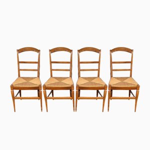 Vintage Chairs in Walnut, Set of 4