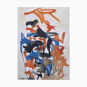 Giorgio Lo Fermo, Abstract Expression, Huile sur Toile, 2021