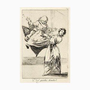 Dopo Francisco Goya, Don't Scream, Fool, Etching, 1881/86