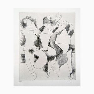 Marino Marini, Trio, Acquaforte, 1954