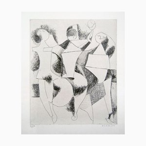 Marino Marini, Trio, Etching, 1954