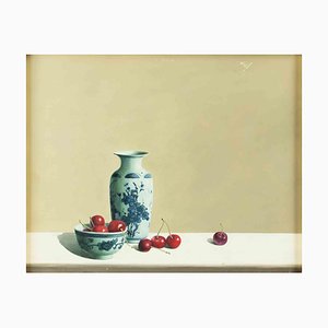 Zhang Wei Guang, naturaleza muerta, pintura al óleo, década de 2000