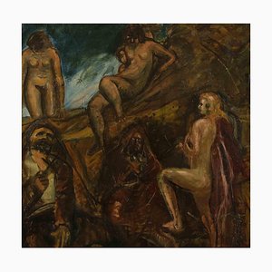 Antonio Feltrinelli, Paradiso terrestre, Dipinto ad olio, anni '30