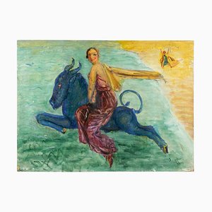 Antonio Feltrinelli, Il rapimento dell'Europa, Pittura a olio, 1933