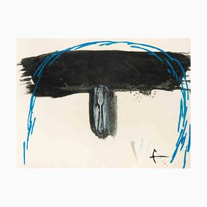 Antoni Tàpies, Arc Blau, Radierung, 1972