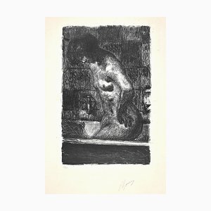 Pierre Bonnard, Femme Debout dans sa Baignoire, Litografía, años 20