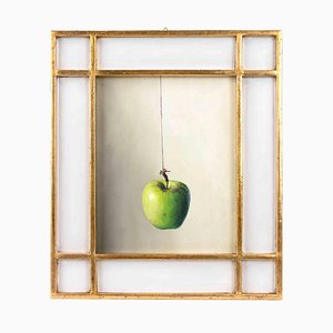 Zhang Wei Guang, manzana verde, pintura al óleo, 2005