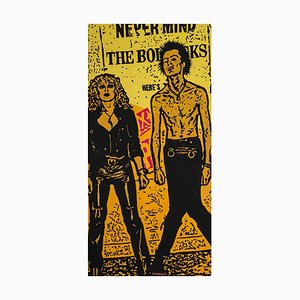 Diamond, Sid und Nancy, Mixed Media on Canvas, 2017