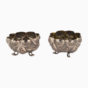 Silver Bowls, 19th Century, Set of 2