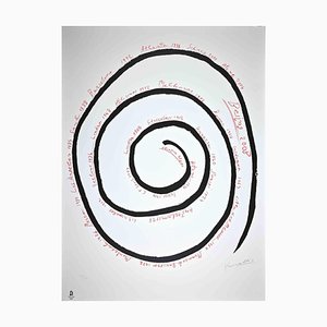 Jannis Kounellis, Espiral sin fin, Técnica mixta, 2008