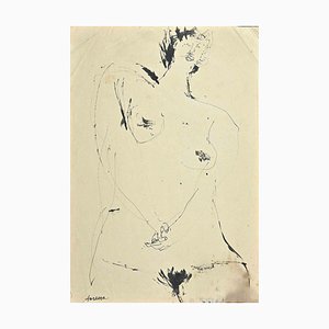Sergio Barletta, Nude, Drawing, 1970s