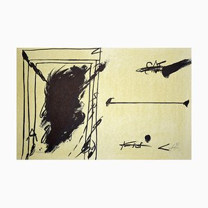 Antoni Tàpies, Sans Titre (Senza titolo), Litografia