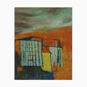 Mario Asnago, Landcape, Oil Painting, Mid-20th Century